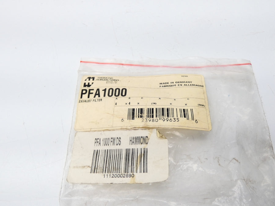 HAMMOND MANUFACTURING PFA1000 NSMP