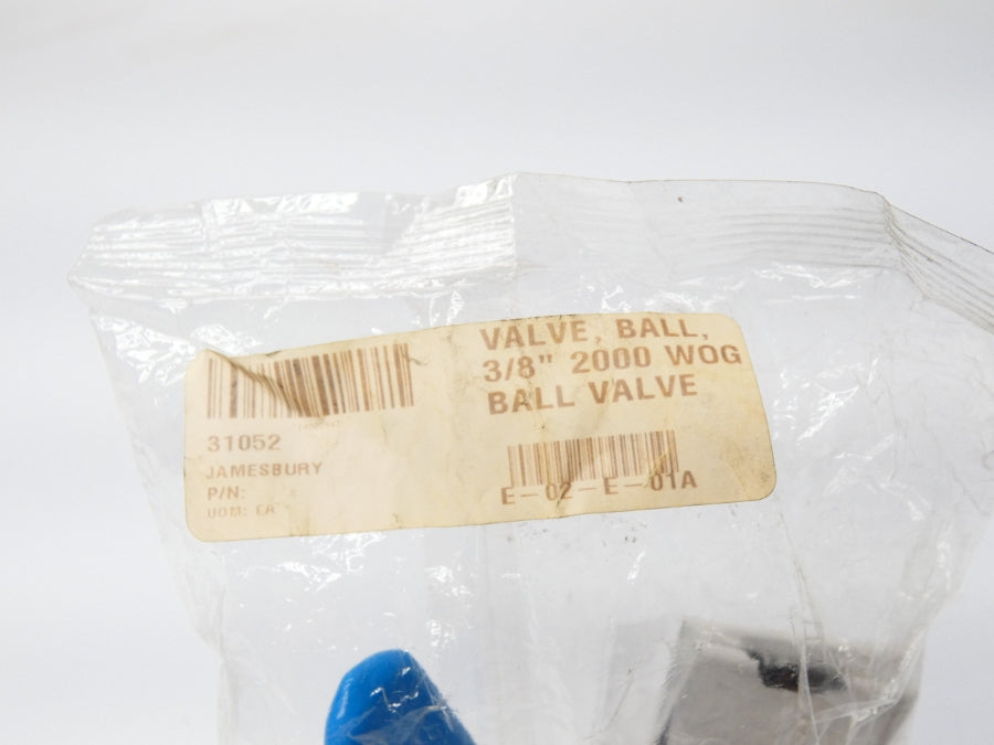 JAMESBURY 2000WOG 3/8" NSMP