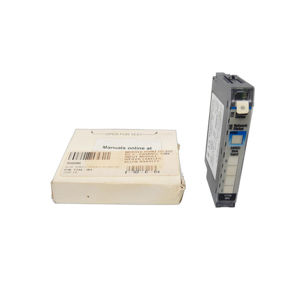 ALLEN BRADLEY 1734-IB4 SER. C REV. A01 F/W 3.018 24VC NSMP