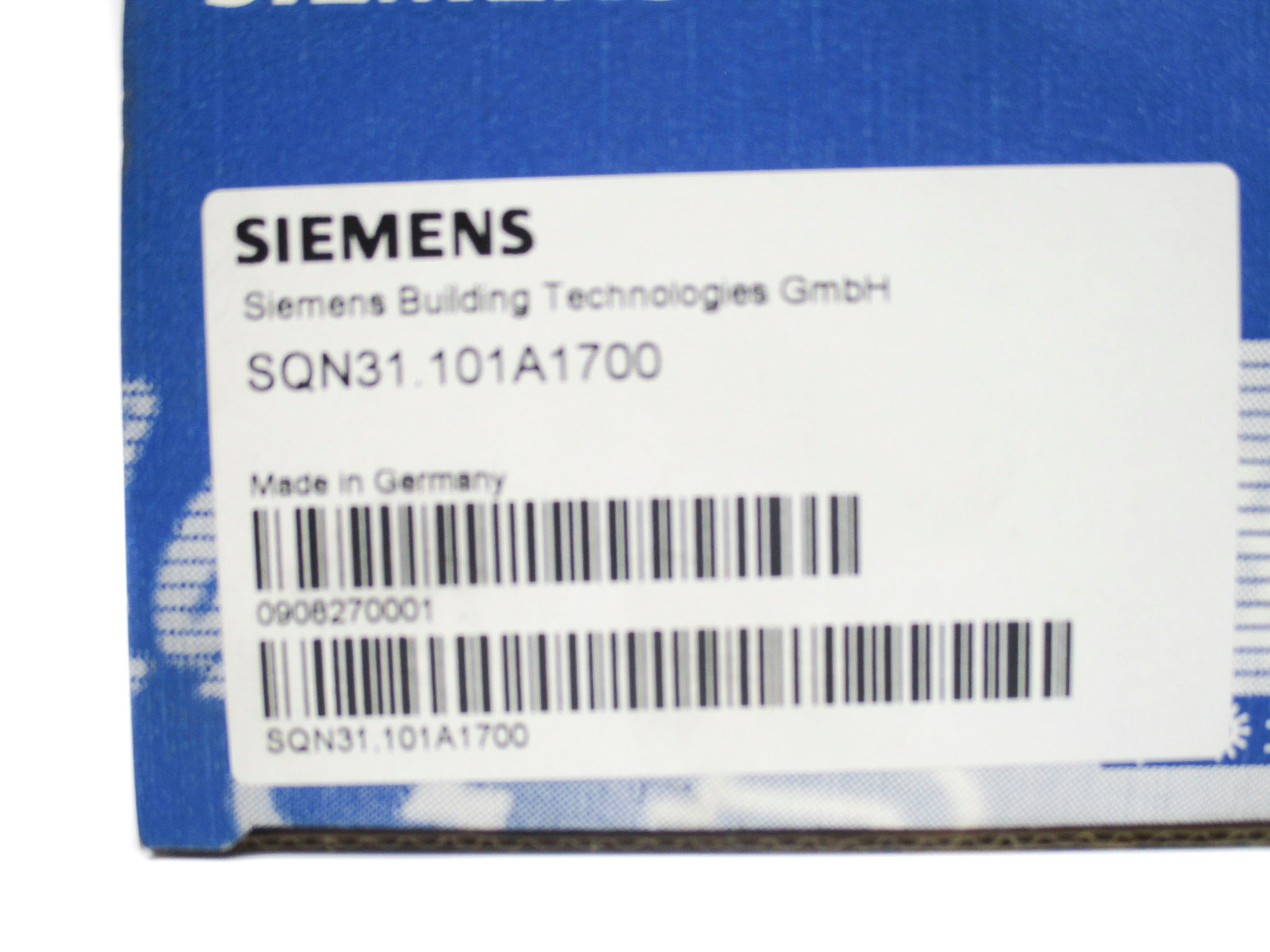 SIEMENS SQN31.101A1700 100-110V NSMP