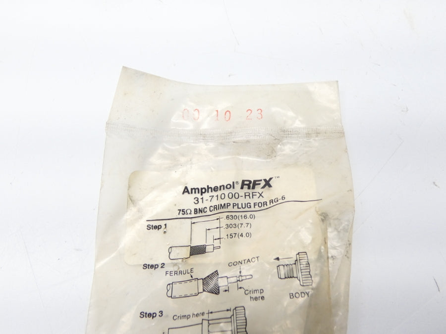 AMPHENOL 31-71000-RFX NSMP