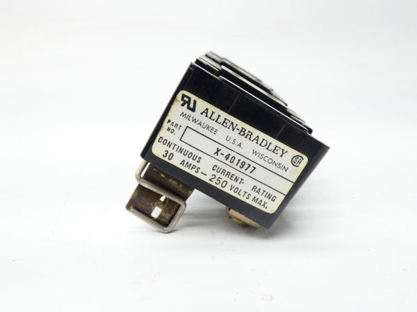 ALLEN BRADLEY X-401977 250V 30A UNMP