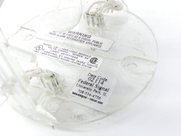 INDUSTRIAL SPARE PART LSL-120R SER. A4 120V (AS PICTURED) UNMP