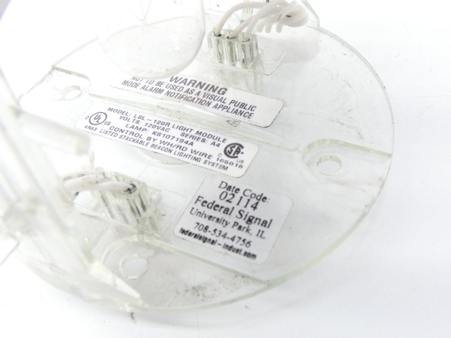 INDUSTRIAL SPARE PART LSL-120R SER. A4 120V (AS PICTURED) UNMP