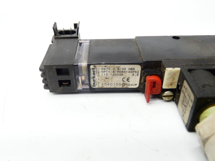BURKERT 0470G5/32NBR 140PSI UNMP
