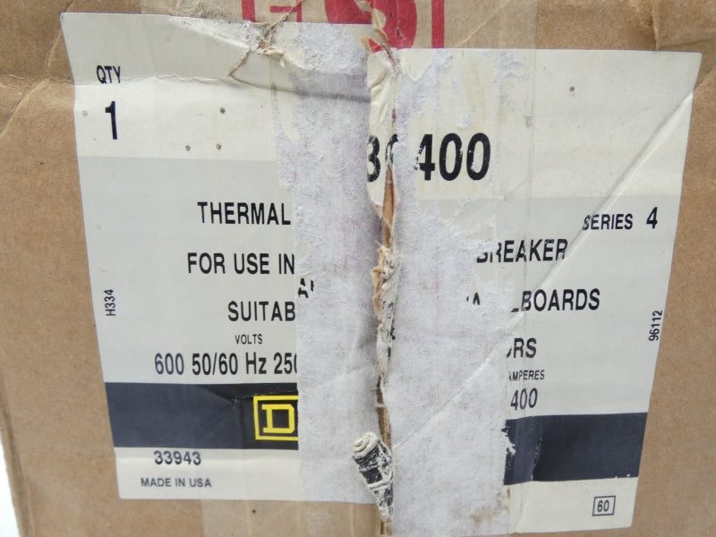 SQUARE D LH36400 600V 400A (GREY) NSMP