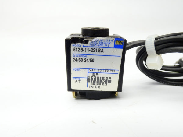 MAC 612B-11-221BA 24V 150PSI UNMP