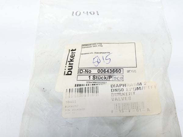 BURKERT 00643660 DN50EPDM/PTFE NSMP
