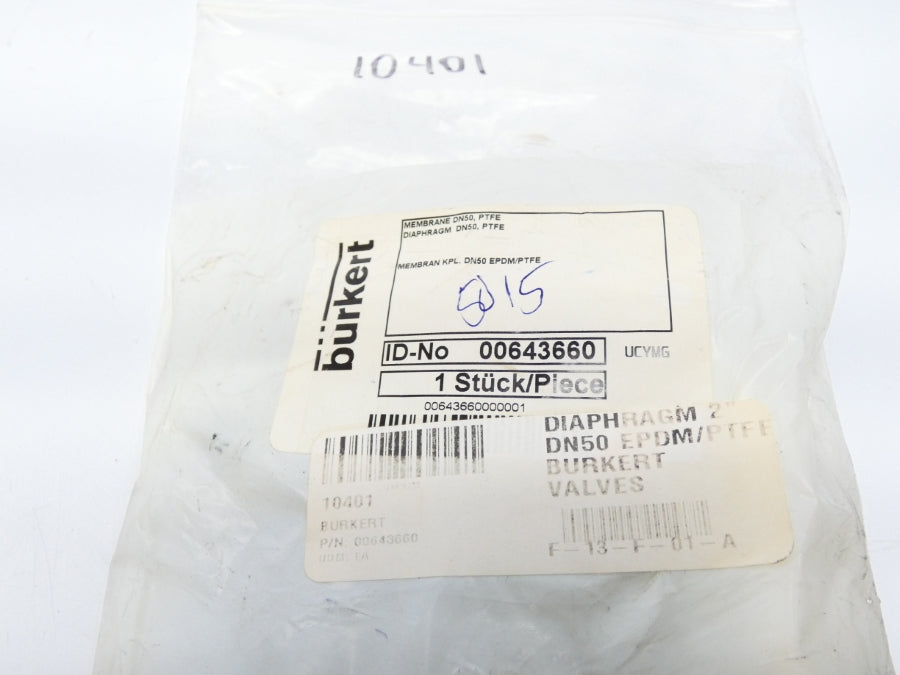 BURKERT 00643660 DN50EPDM/PTFE NSMP