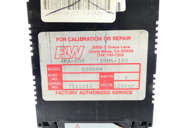 FLW Q2000P 120VAC UNMP