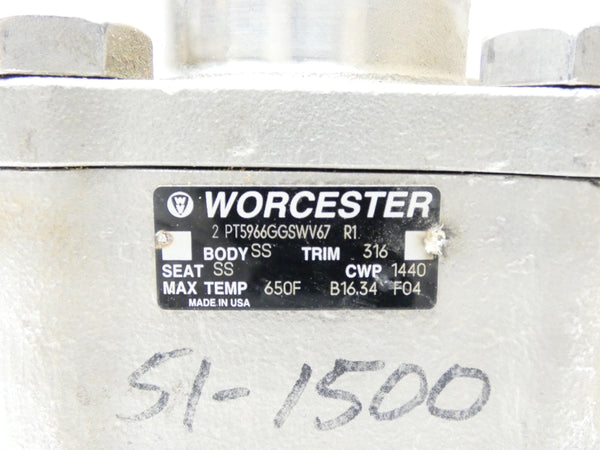 WORCESTER CONTROLS CWP1440 2PT5966GGSWV67R1 2" UNMP