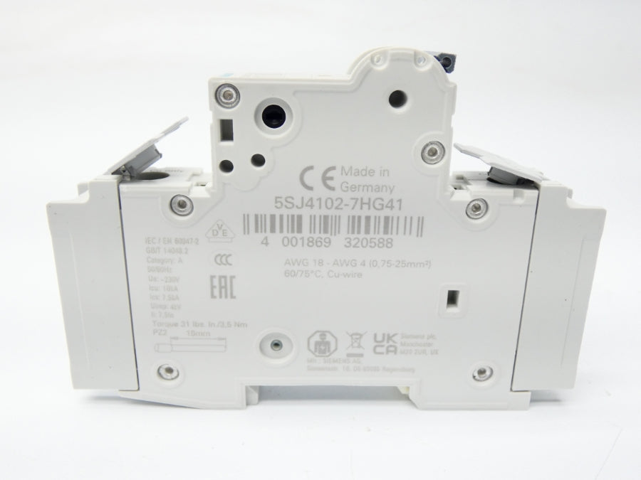 SIEMENS 5SJ4102-7HG41 240V 2A NSMP