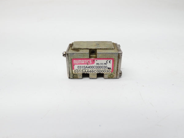 NUMATICS 031SA400C000030 UNMP