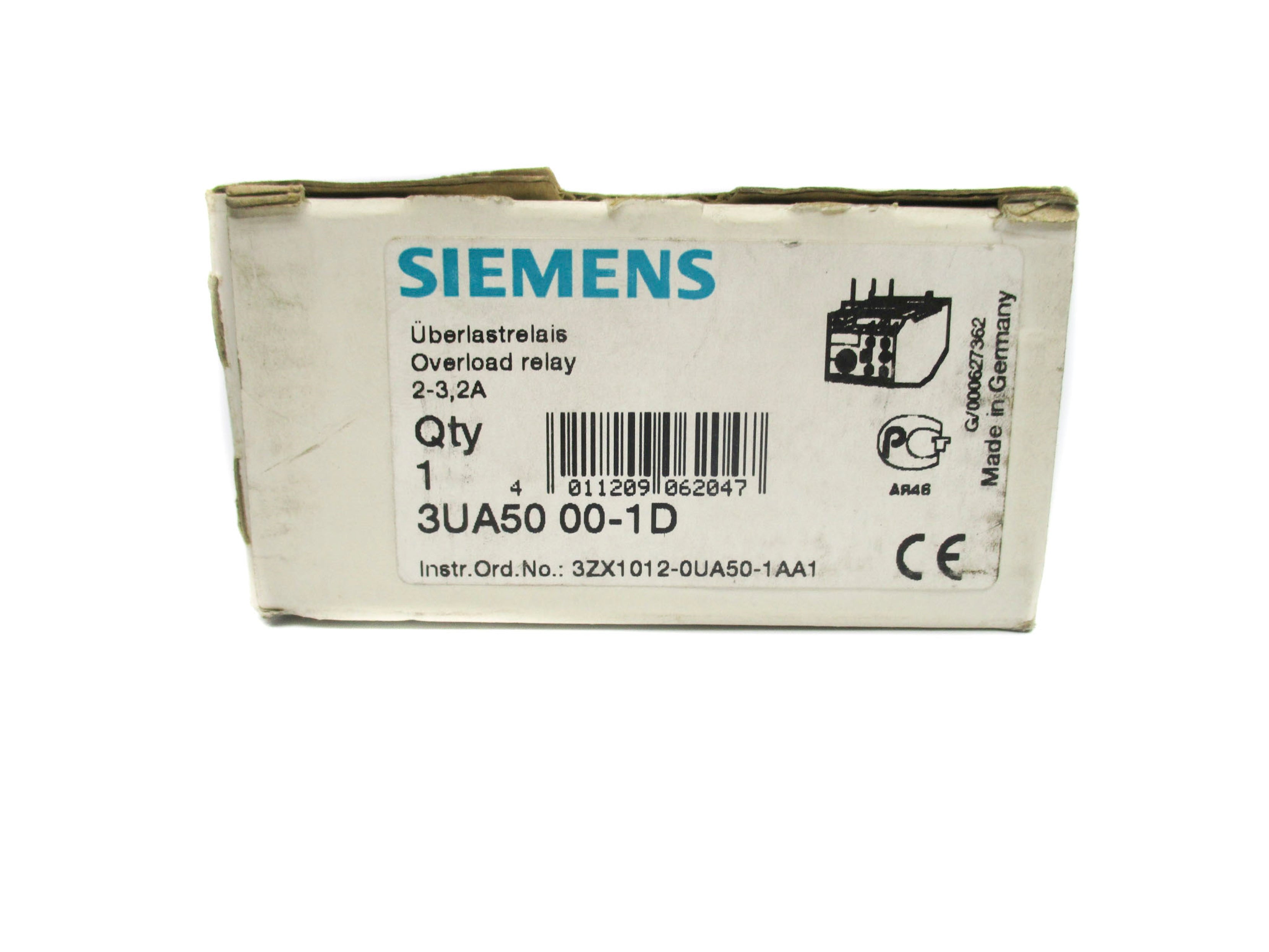 SIEMENS 3UA5000-1D 600VAC 3.2A NSMP