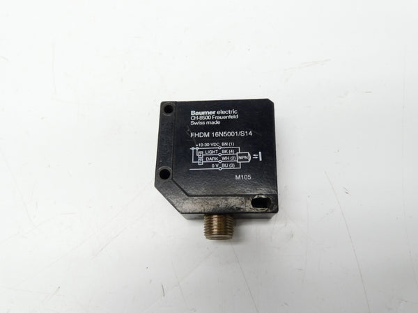 BAUMER ELECTRIC FHDM16N5001/S14 10-30VDC UNMP
