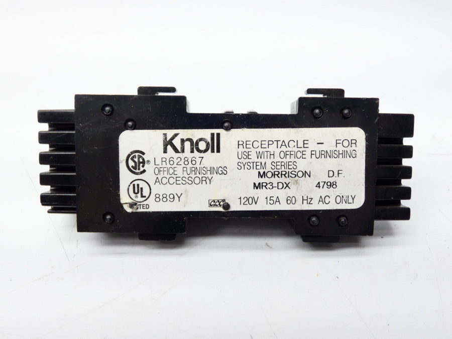 KNOLL MR3-DX 120V 15A UNMP