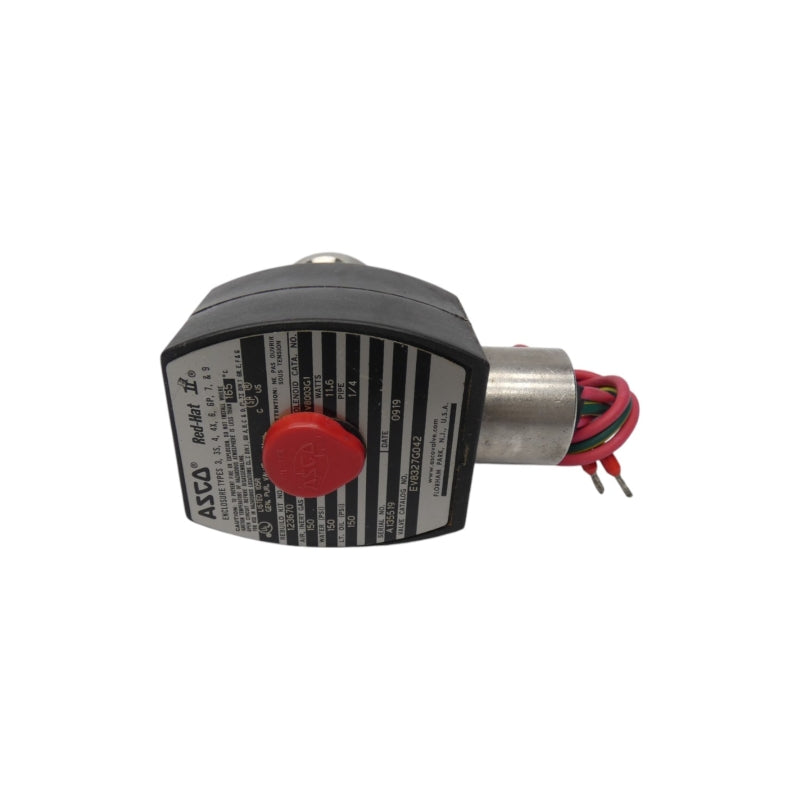 ASCO EV8327G042 24DC 150PSI 1/4" NSNP