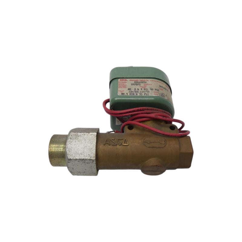 ASCO 8266D85V 120/110V 40PSI 1/2" UNMP