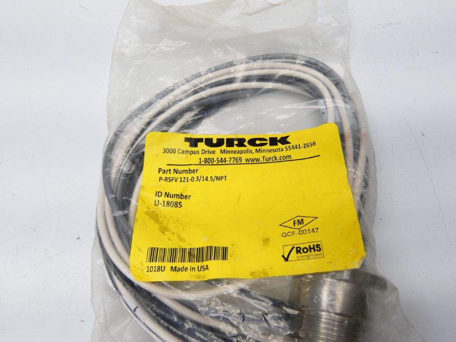 TURCK P-RSFV121-0.3/14.5/NPT U-18085 NSMP