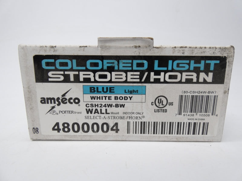 AMSECO CSH24W-BW 24VDC NSFS