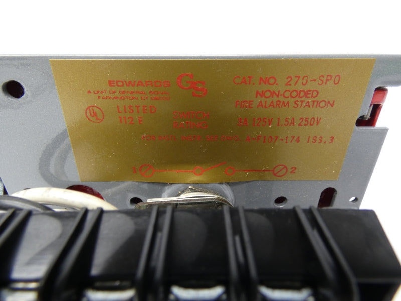 EDWARDS SIGNALING 270-SPO 250V 3A NSMP