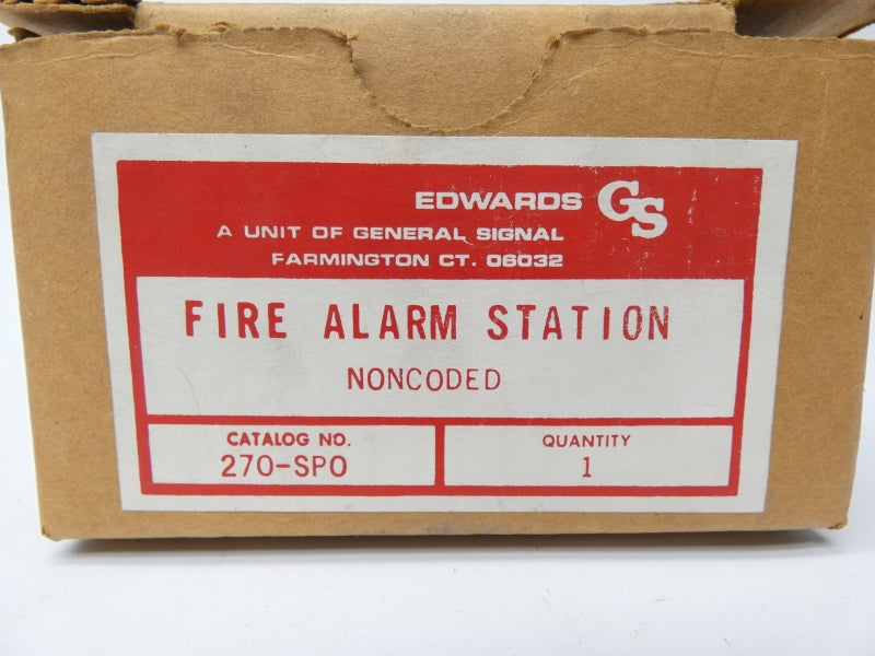 EDWARDS SIGNALING 270-SPO 250V 3A NSMP