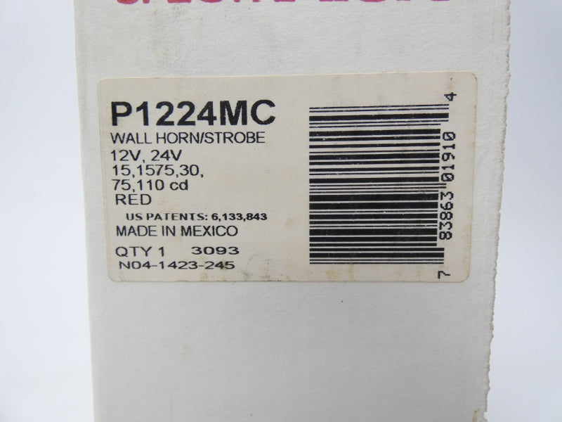 SYSTEM SENSOR P1224MC 24V NSMP