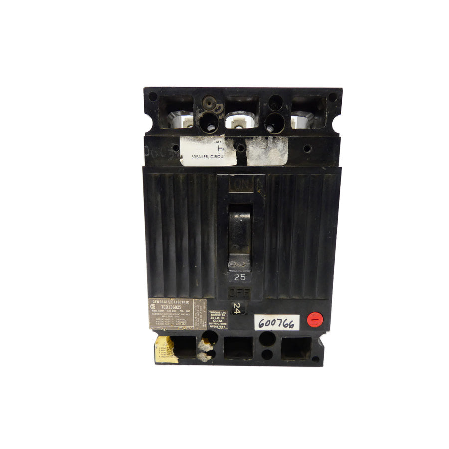 GENERAL ELECTRIC TED136025 600VAC 24A UNMP