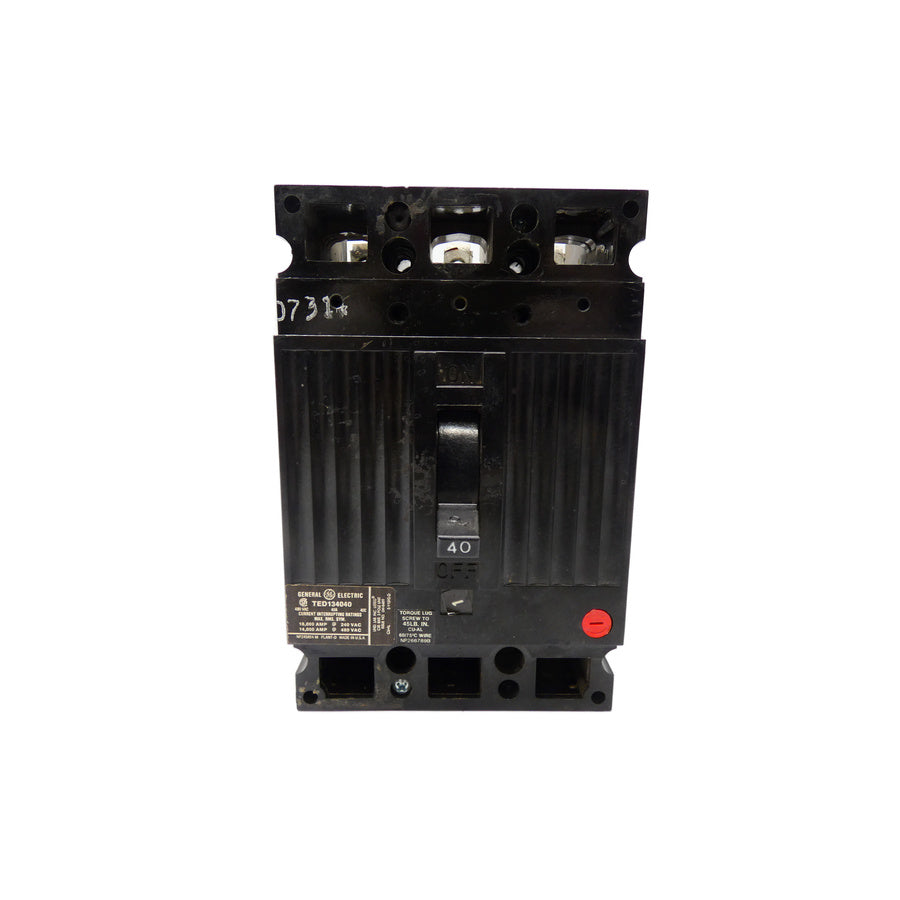 GENERAL ELECTRIC TED134040 480VAC 40A UNMP