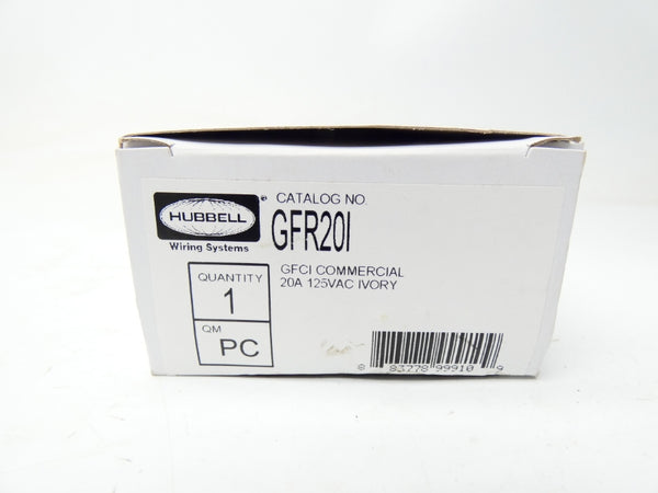 HUBBELL GFR20I 125V 20A NSMP