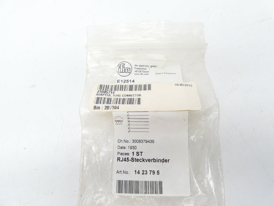 IFM EFECTOR E12514 RJ45-STECKVERBINDER NSMP