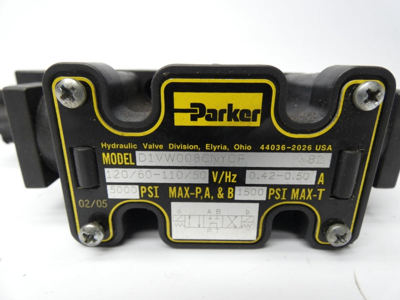 PARKER D1VW008CNYCF 120-110V 0.42-0.50A NSNP