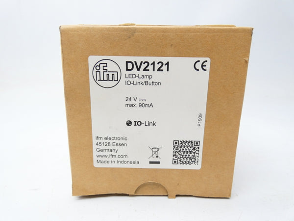 IFM EFECTOR DV2121 LED-LAMPIO-LINK/BUTTON  24VDC NSMP