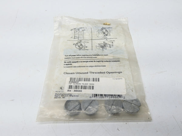 SIGMA ELECTRIC 14005 1/2" (PKG OF 4) NSMP