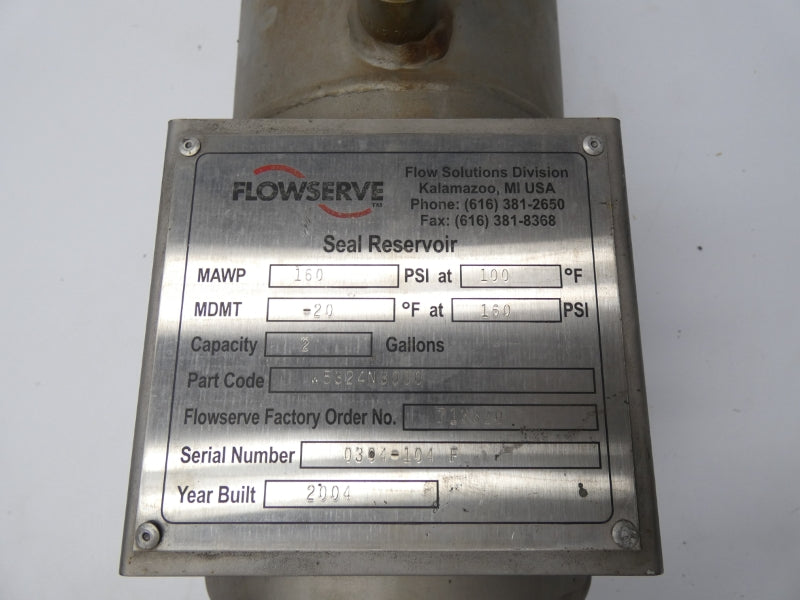 FLOWSERVE W5324N3000 160PSI UNMP