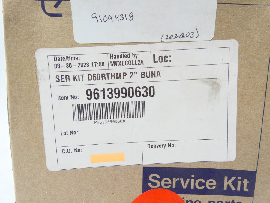 ALFA LAVAL 9613990630 D60RTHMP NSFS