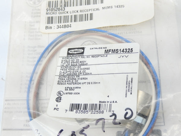 HUBBELL MFMS14325 300V 4A NSMP