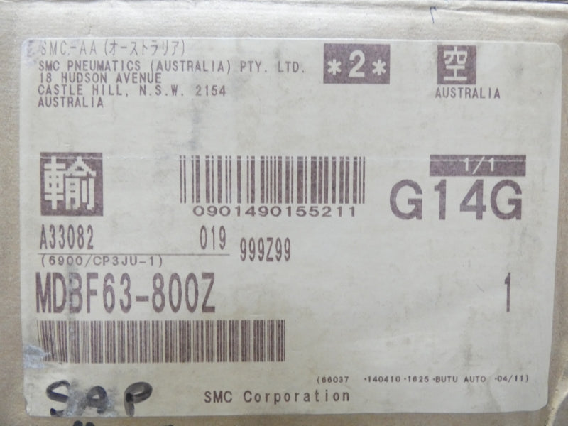 SMC MDBF63-800Z NSMP