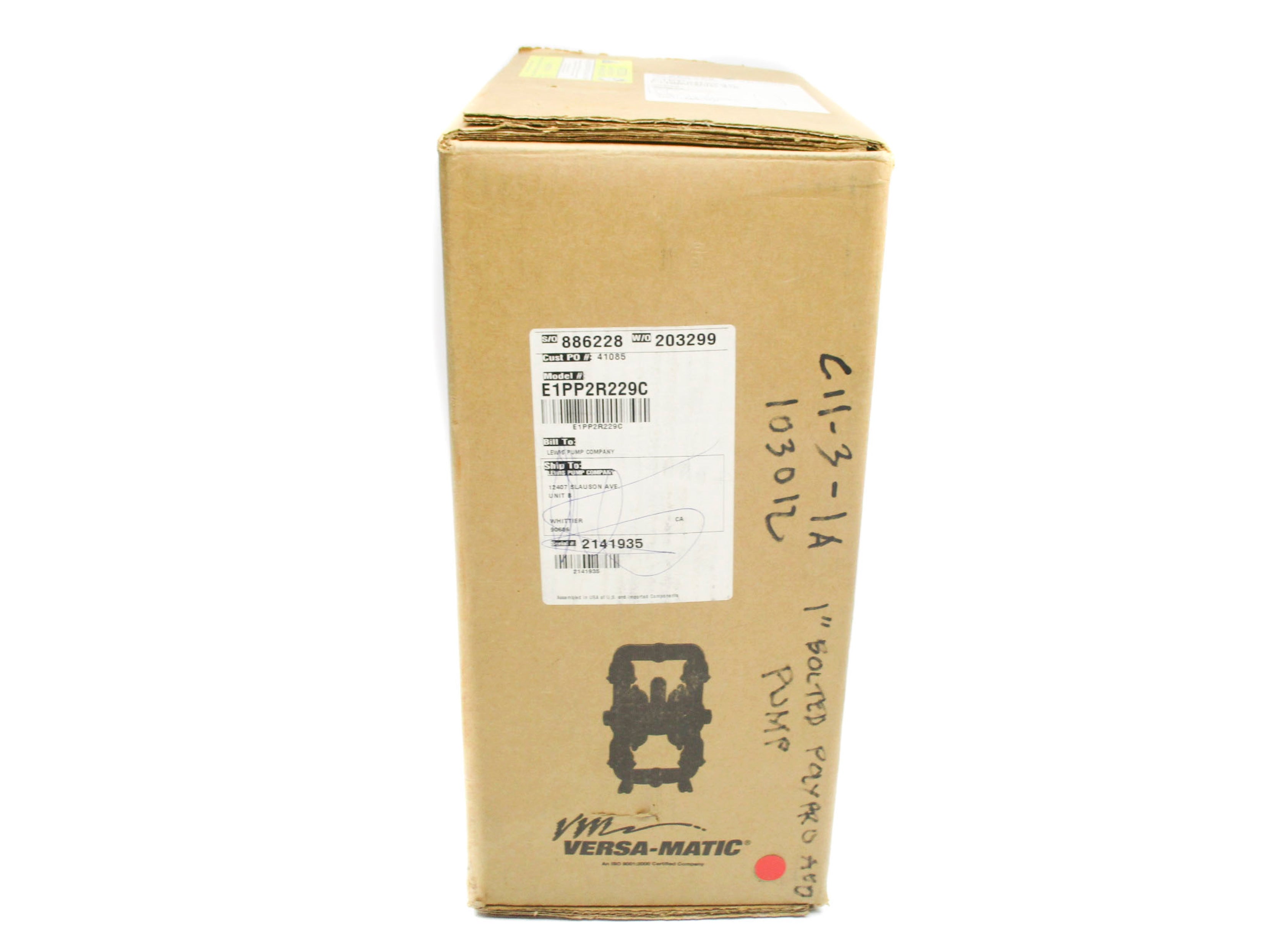 VERSA MATIC E1PP2R229C NSFS