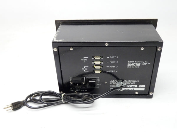 BAYLOR 2210-TI530-3 120VAC (NO KEY) UNMP