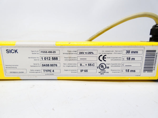 SICK FGSS450-23 24V NSNP