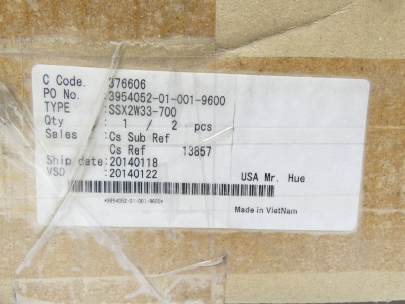 MISUMI SSX2W33-700 NSMP