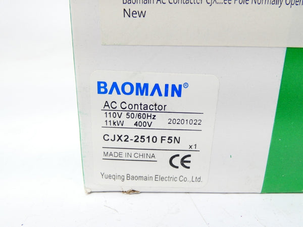 BAOMAN CJX2-2510F5N 110V 32A NSMP