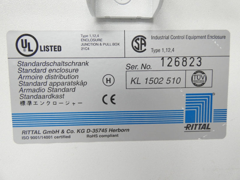RITTAL KL1502510 (NO HARDWARE) NSNP