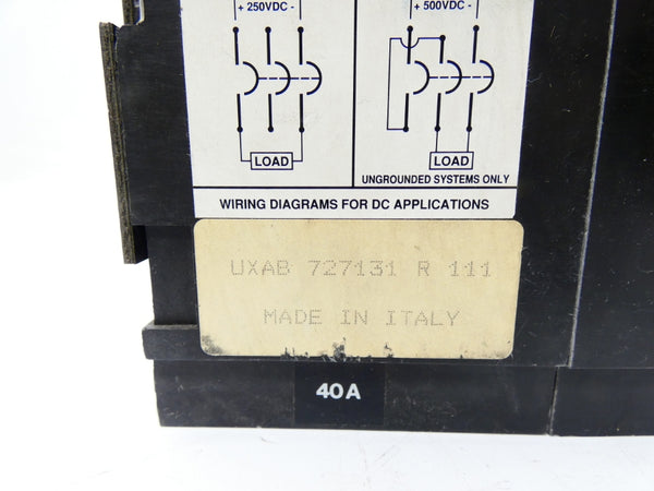 ABB UXAB727131R111 480VAC 40A UNMP
