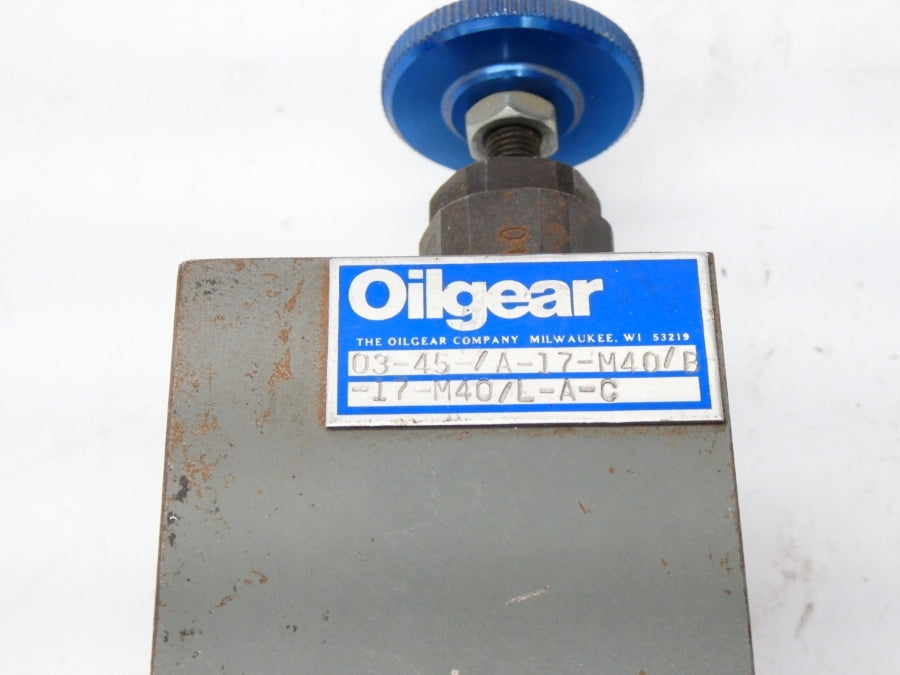 OILGEAR 03-45-/A-17-M40/B-17-M40/L-A-C UNMP