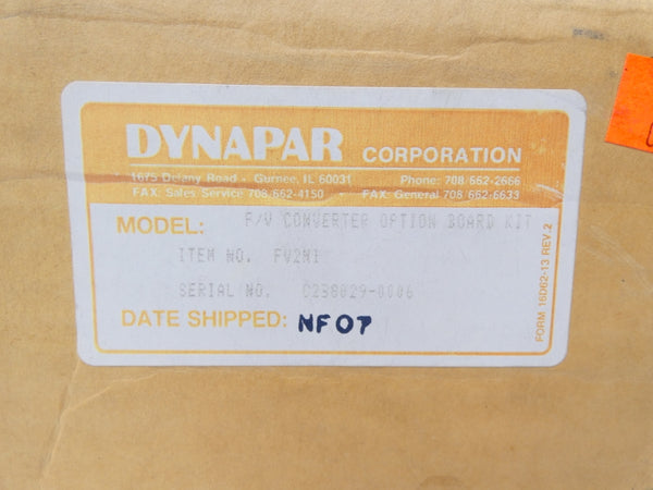 DYNAPAR FV2N1 NSMP