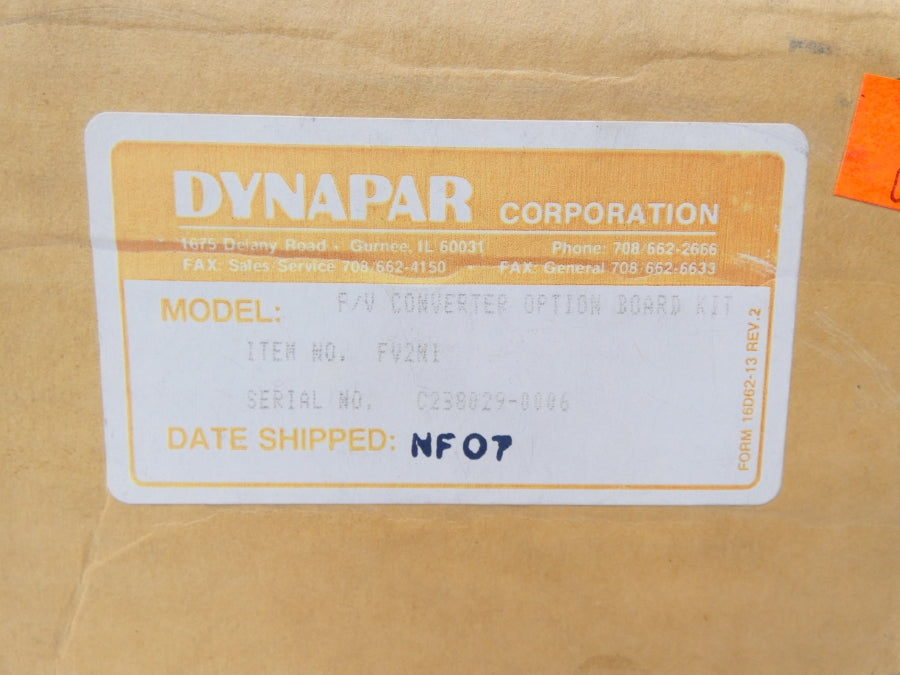 DYNAPAR FV2N1 NSMP