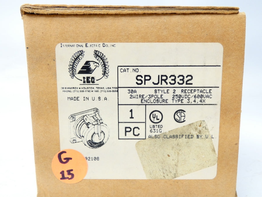 IEC SPJR332 600VAC 30A NSFS