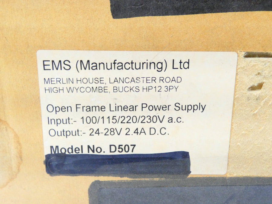 EMS D507 24-28V 2.4A NSMP